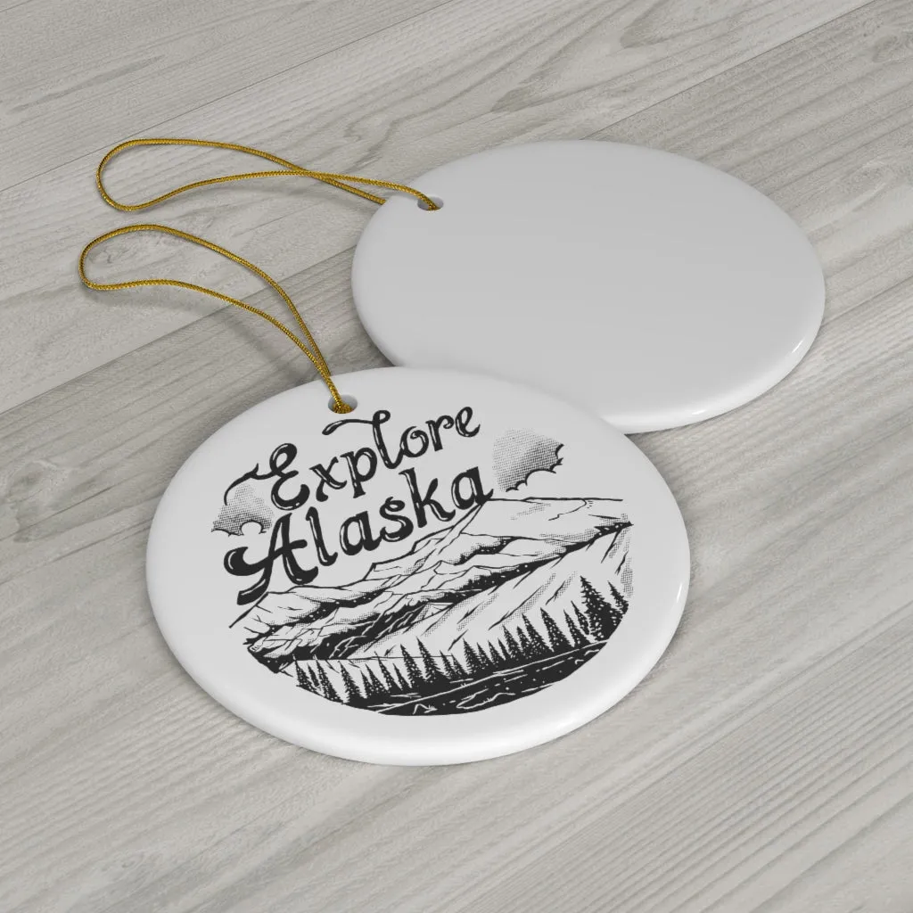 Explore Alaska Ornament